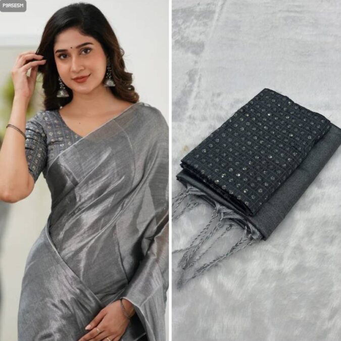 Cotton Tissue Silk Saree