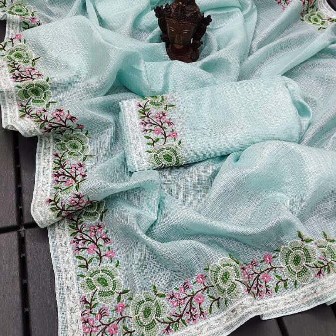 Soft Kota Doriya Fabric 1