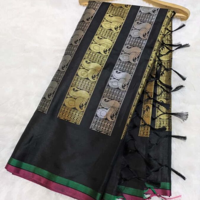 Soft Katan Silk Saree